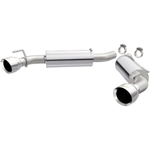 Picture of MagnaFlow 2016 Chevy Camaro 3.6L V6 Competition Axle Back w Dual Polished Tips