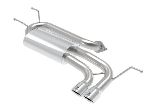 Picture of aFe Takeda 2 - 12in 304 SS Axle - Back Exhaust w Polished Tip 16 - 19 Mazda Miata L4 2.0L