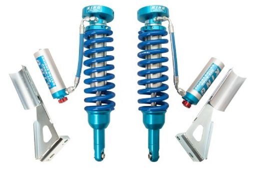 Picture of King Shocks 2005 Toyota Tacoma (6 Lug) Front 2.5 Dia Remote Reservoir Coilover wAdjuster (Pair)
