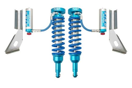 Picture of King Shocks 2010 Toyota FJ Front 2.5 Dia Coilover Remote Reservoir Shock wAdjuster (Pair)
