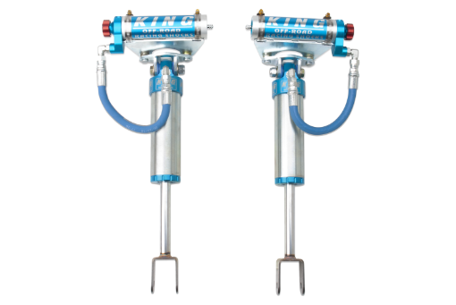 Picture of King Shocks 2011 Chevrolet Silverado 25003500HD Front 2.5 Dia Remote Res Shock wAdjuster (Pair)