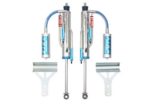 Picture of King Shocks 07 - 18 Jeep Wrangler JK Front 2.5 Dia Hose Remote Bypass Shock 0 - 2in Lift (Pair)