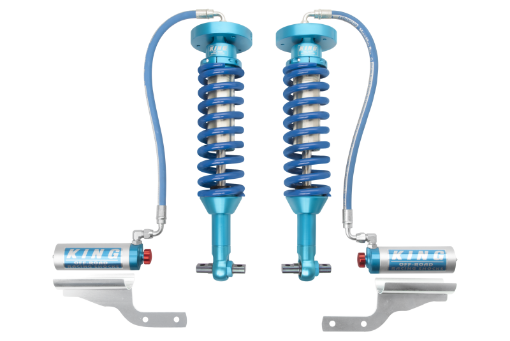 Picture of King Shocks 2015 Ford F150 2WD Front 2.5 Dia Remote Reservoir Coilover wAdjuster (Pair)