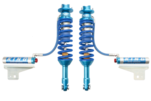 Picture of King Shocks 10 - 14 Ford F150 Raptor 4WD Front 3.0 Dia Remote Reservoir Coilover wAdjuster (Pair)