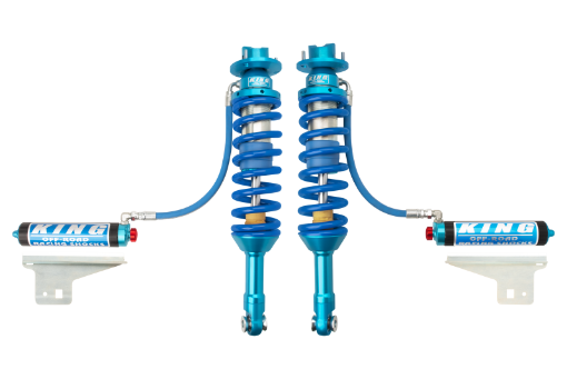 Picture of King Shocks 10 - 14 Ford F150 Raptor 4WD Front 3.0 Dia Remote Reservoir Coilover wAdjuster (Pair)