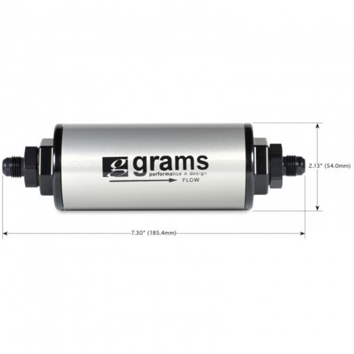 Picture of Grams Performance 20 Micron - 8AN Fuel Filter