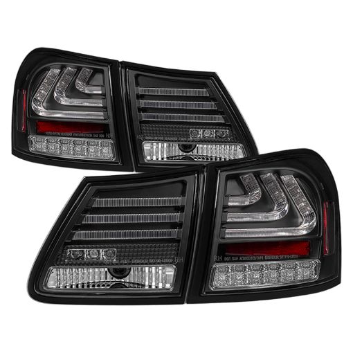 Picture of Spyder 07 - 11 Lexus GS 350 LED Tail Lights Black ALT - YD - LGS06 - LED - BK