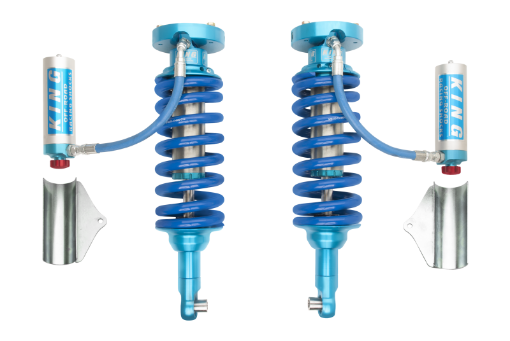 Picture of King Shocks 2016 Nissan Titan XD Front 2.5 Dia Remote Reservoir Coilover wAdjuster (Pair)