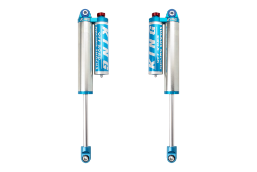 Picture of King Shocks 2016 Nissan Titan XD Rear 2.5 Dia Piggyback Reservoir Shock wAdjuster (Pair)