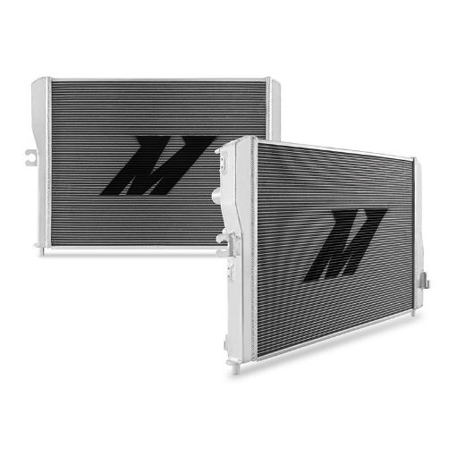 Picture of Mishimoto 14 - 19 Chevrolet Corvette Performance Aluminum Radiator (Silver)