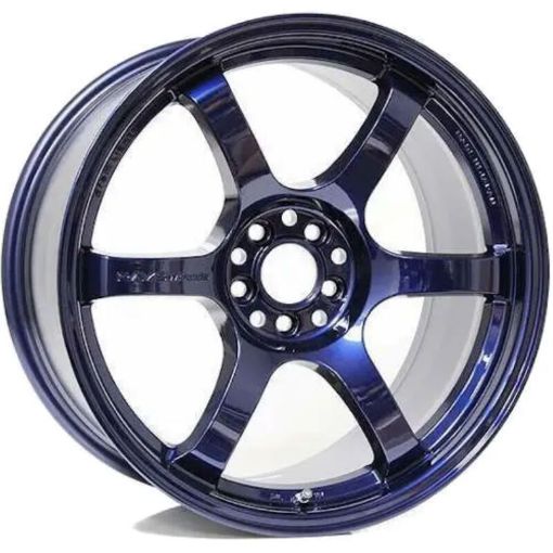 Picture of Gram Lights 57DR 19x9.5 25 5 - 112 Eternal Blue Pearl Wheel