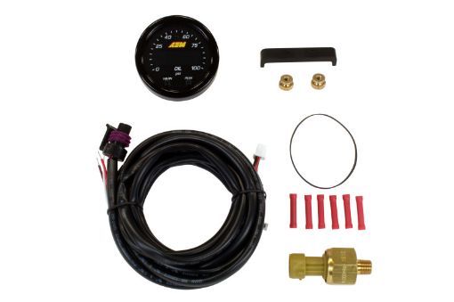 Picture of AEM X - Series Pressure 0 - 100psi Gauge Kit