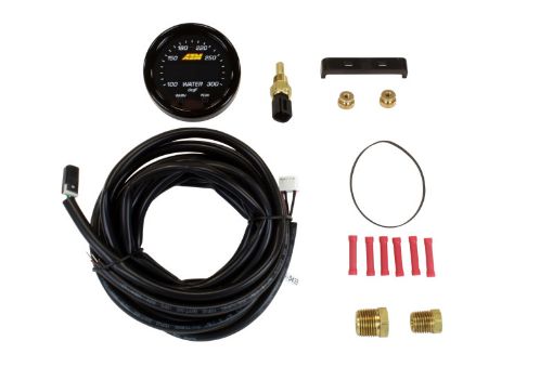 Picture of AEM X - Series Temperature 100 - 300F Gauge Kit (ONLY Black Bezel and Water Temp. Faceplate)
