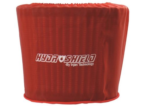 Picture of Injen Red Hydroshield 6in B x 5in H x 5in T fits X - 1012 X - 1013 X - 1014 X - 1056