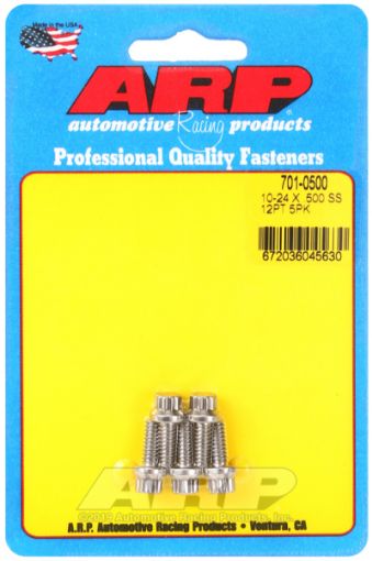 Picture of ARP 10 - 24 x .500 12pt SS bolts