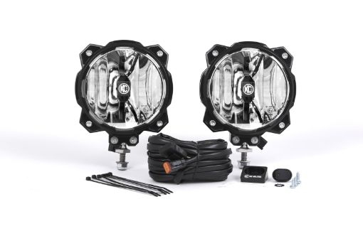 Picture of KC HiLiTES 6in. Pro6 Gravity LED Light 20w Single Mount Spot Beam (Pair Pack System)