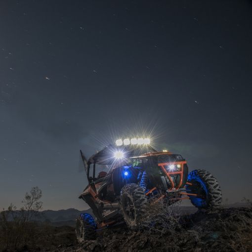 Picture of KC HiLiTES Polaris RZR 32in. Pro6 Gravity LED 5 - Light 100w Combo Beam Overhead Light Bar System