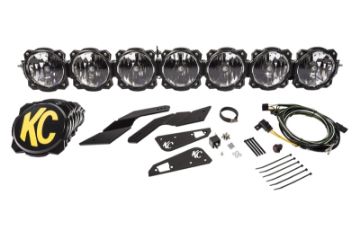 Picture of KC HiLiTES Can - Am X3 45in. Pro6 Gravity LED 7 - Light 140w Combo Beam Overhead Light Bar System