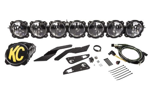 Picture of KC HiLiTES Can - Am X3 45in. Pro6 Gravity LED 7 - Light 140w Combo Beam Overhead Light Bar System