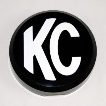Picture of KC HiLiTES 6in. Round Hard Cover for DaylighterSlimLitePro - Sport (Single) - Black wWhite KC Logo