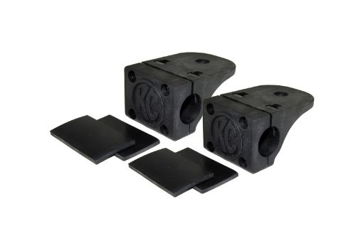 Picture of KC HiLiTES Universal Tube Clamp Light Mount Bracket Set 0.75in. to 1in. Bar (Pair)
