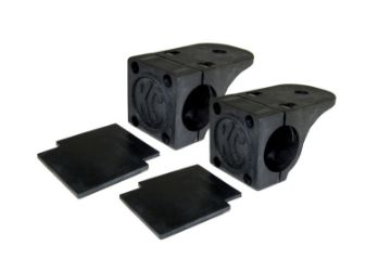 Picture of KC HiLiTES Universal Tube Clamp Light Mount Bracket Set 1.25in. to 1.5in. Bar (Pair)