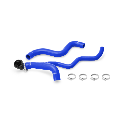 Picture of Mishimoto 2012 Fiat 500 Non - Turbo Blue Silicone Radiator Hose Kit