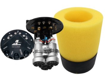 Picture of Aeromotive 05 - 18 Chevrolet Silverado 450 Triple Drop - In Phantom System