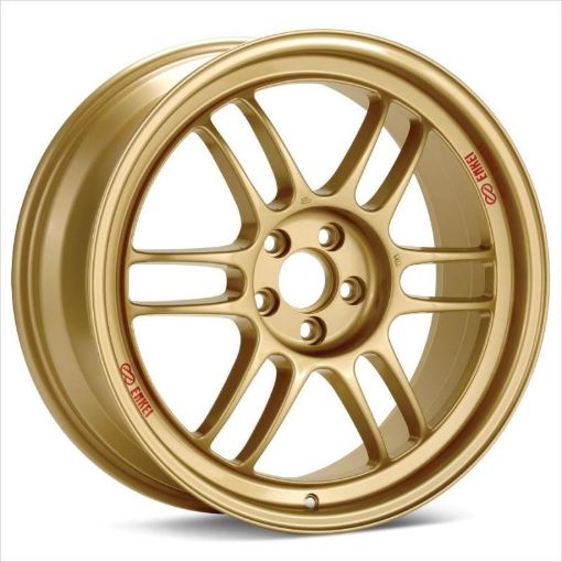 Picture of Enkei RPF1 18x9.5 5x114.3 38mm Offset 73mm Bore Gold Wheel Special Order Minimum Order of 40