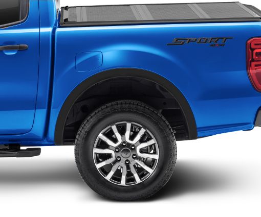 Picture of Bushwacker 2019 Ford Ranger OE Style Fender Flares 2pc Rear Crew Cab Extended Cab Pickup - Blk