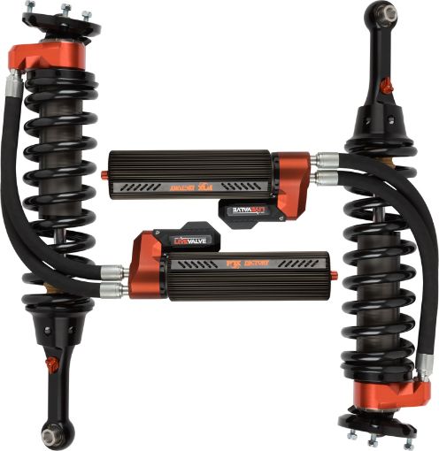 Picture of Fox 3.0 Factory Race Series Live Valve Internal Bypass Coilover Shock 2019 Ford Raptor - Front