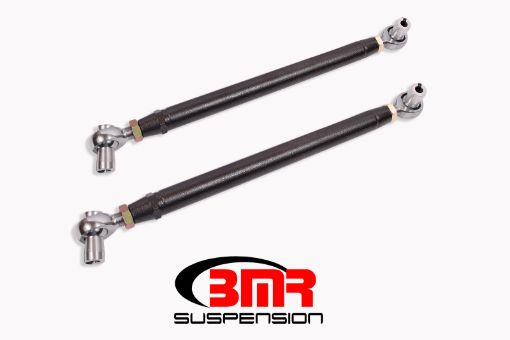 Picture of BMR 82 - 02 3rd4th Gen F - Body Camaro Double Adj. DOM Lower Control Arms Rod Ends - Black Hammertone