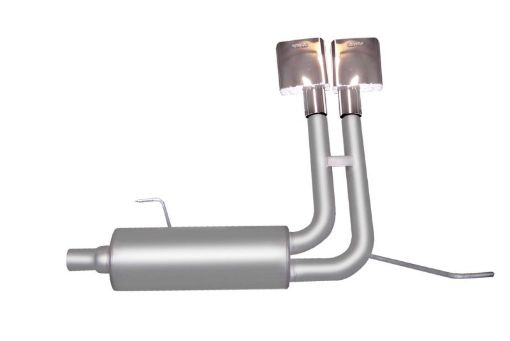 Picture of Gibson 05 - 08 Ford F - 150 King Ranch 5.4L 2.5in Cat - Back Super Truck Exhaust - Stainless