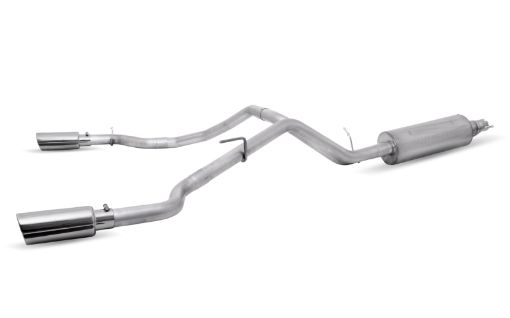 Picture of Gibson 19 - 22 Ford Ranger Lariat 2.3L 2.5in Cat - Back Dual Sport Exhaust - Stainless
