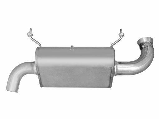 Picture of Gibson 15 - 17 Polaris RZR XP 1000 EPS Base 2.25in Single Exhaust - Stainless