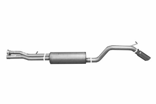 Picture of Gibson 03 - 06 Hummer H2 Base 6.0L 3in Cat - Back Single Exhaust - Aluminized