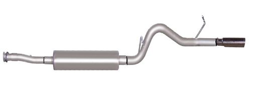 Picture of Gibson 07 - 10 Hummer H3 Base 3.7L 2.5in Cat - Back Single Exhaust - Aluminized