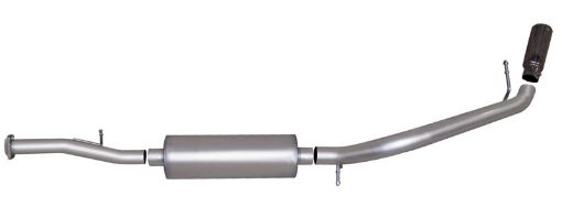 Picture of Gibson 07 - 12 Chevrolet Avalanche LS 5.3L 3in Cat - Back Single Exhaust - Aluminized