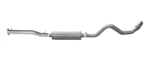 Picture of Gibson 11 - 19 Chevrolet Silverado 2500 HD LT 6.0L 3.5in Cat - Back Single Exhaust - Aluminized