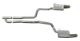 Picture of Gibson 05 - 10 Ford Mustang Base 4.0L 2.5in Cat - Back Dual Exhaust - Aluminized