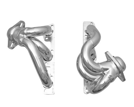 Picture of Gibson 07 - 11 Jeep Wrangler JK Rubicon 3.8L 1 - 12in 16 Gauge Performance Header - Ceramic Coated