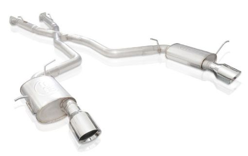 Picture of Stainless Works 18 - 19 Dodge Durango 6.4L Redline Catback Exhaust w Polished Tips