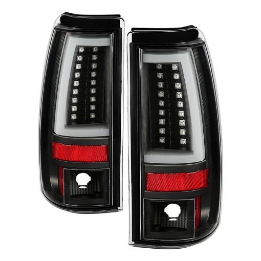 Picture of Spyder 03 - 06 Chevy Silverado - (Does Not Fit Stepside) LED Tail Lights - All Black ALT - YD - CS03V2 - LED