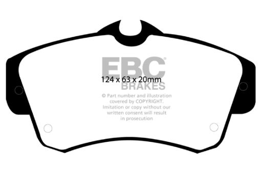 Picture of EBC 00 - 11 Chrysler PT Cruiser 2.4 Ultimax2 Front Brake Pads
