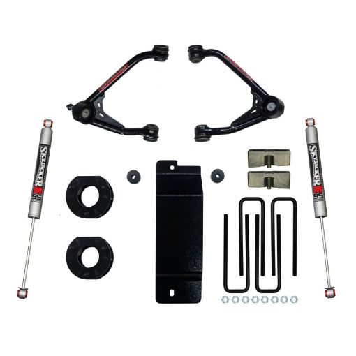 Picture of Skyjacker 2007 - 2013 GM 1500 4WD 3.5 - 4in UCA Lift Kit wRear Monotube M9500 Shocks