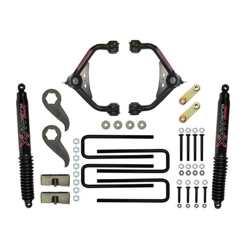 Picture of Skyjacker 2011 - 2019 GM 2500HD3500HD 2WD4WD 3 - 3.5in UCA Lift Kit wRear Black Max B8500 Shocks