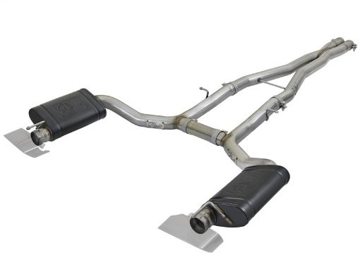 Picture of aFe MACH Force - Xp 304 SS Cat - Back Exhaust 15 - 16 Dodge Challenger V8 - 5.7L