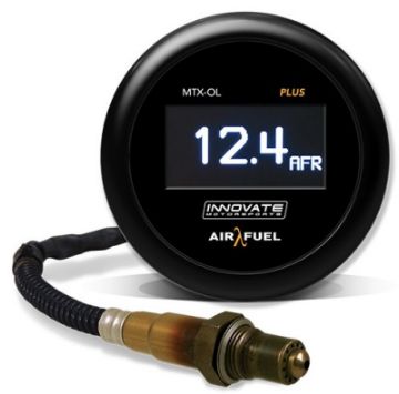 Picture of Innovate MTX - OL PLUS Wideband Digital AirFuel Ratio OLED Gauge Kit 8ft wO2 Sensor