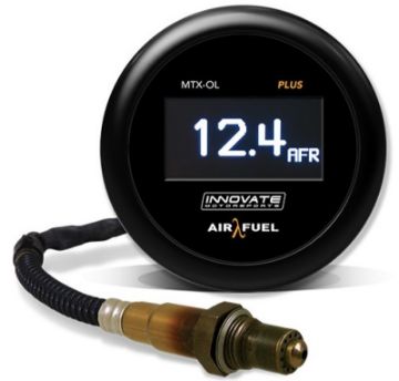 Picture of Innovate MTX - OL PLUS Wideband Digital AirFuel Ratio OLED Gauge Kit 3ft wO2 Sensor