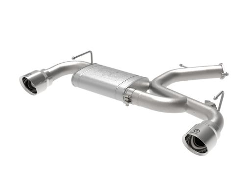 Picture of aFe Power Axle Back Exhaust - 19 - 20 Hyundai Veloster N L4 - 2.0L (t) w Polished tips